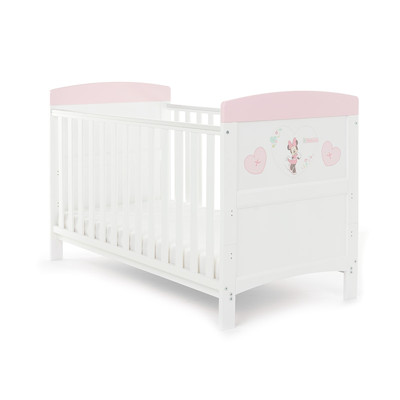 obaby minnie mouse cot bed