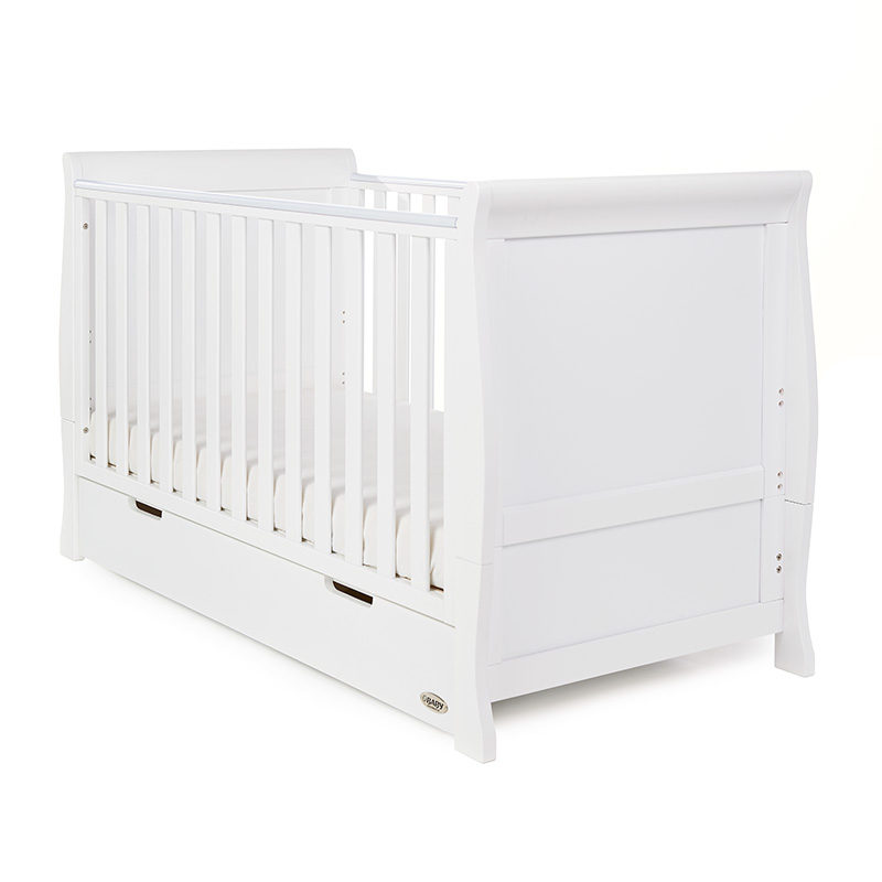 Obaby Stamford Classic Sleigh Cot Bed 