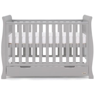 obaby mini sleigh cot bed