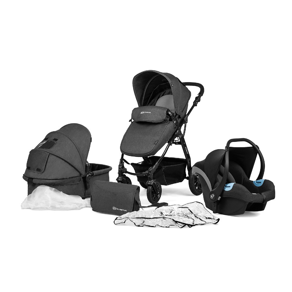 kinderkraft 3 in one stroller