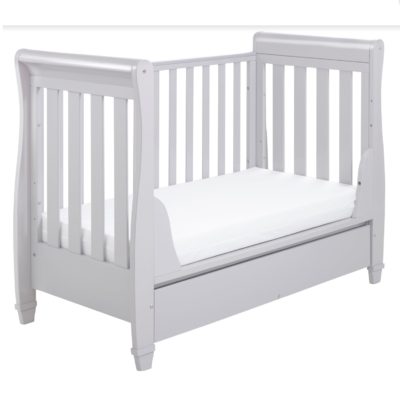 babymore velvet cot bed