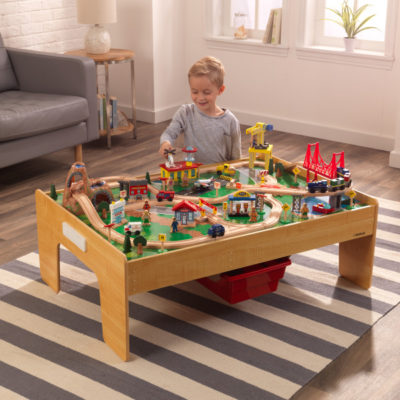 kidkraft around town train table