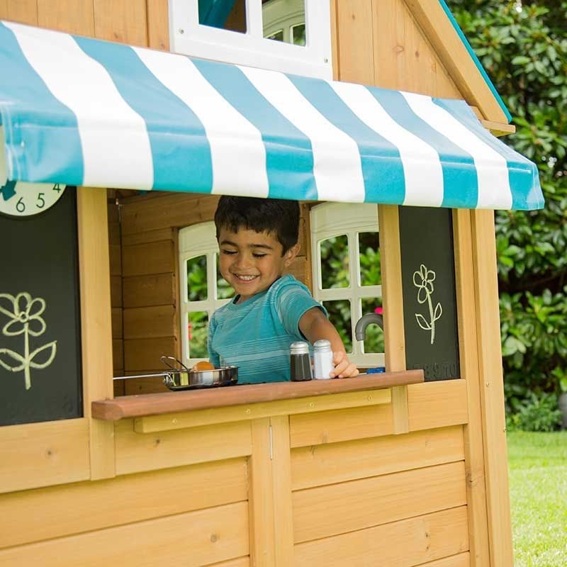 kidkraft coastal cottage playhouse