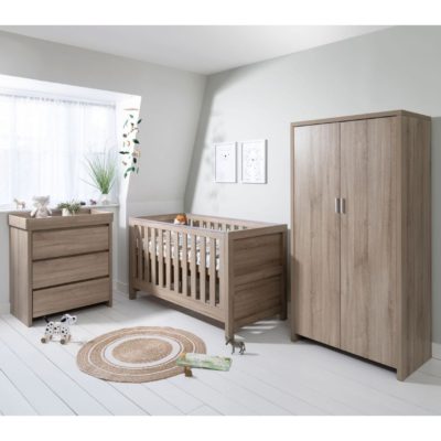 Tutti Bambini Modena 4 Piece Room Set Oak Smart Kid Store