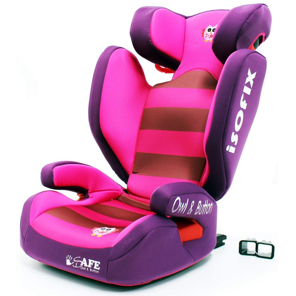 owl and button isofix car seat