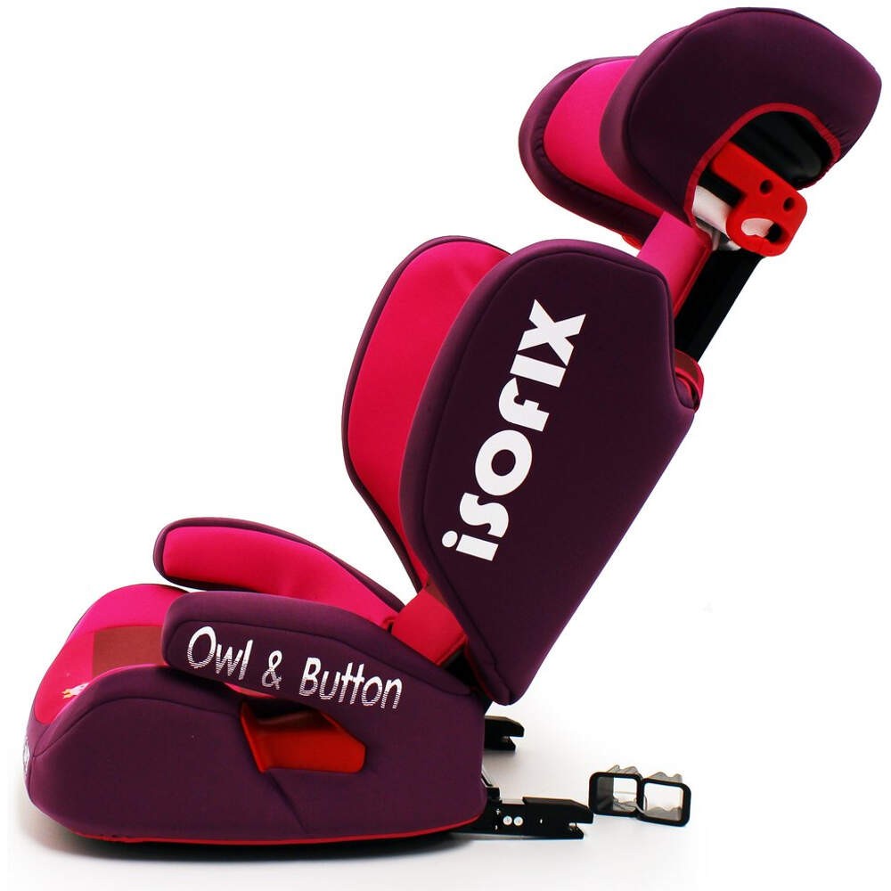 owl and button isofix car seat