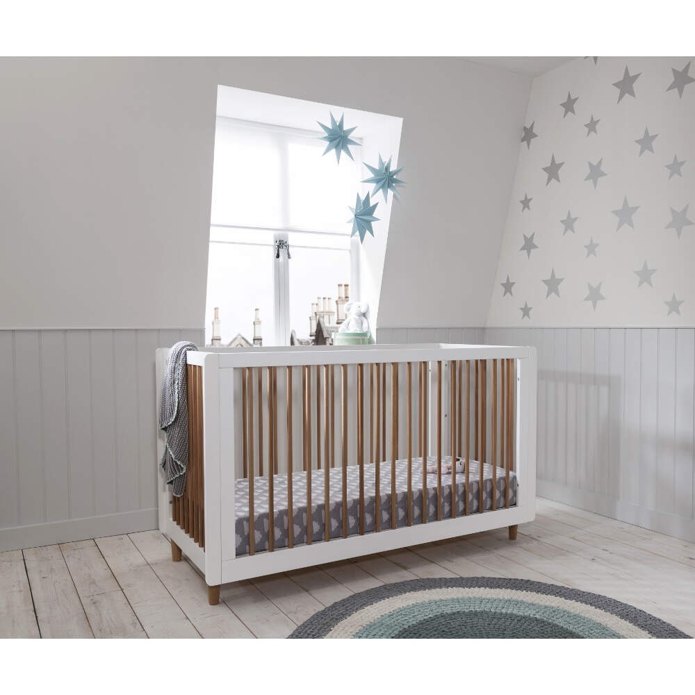 tutti bambini grey cot