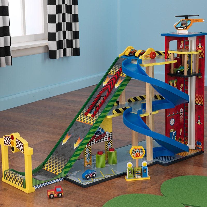 kidkraft mega ramp racing set