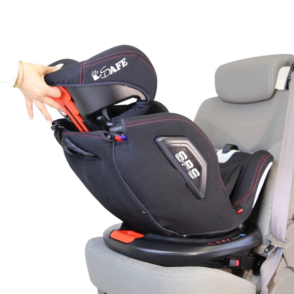 iSafe All Stages 360° Rotating Baby Car Seat Carseat Group 0+123