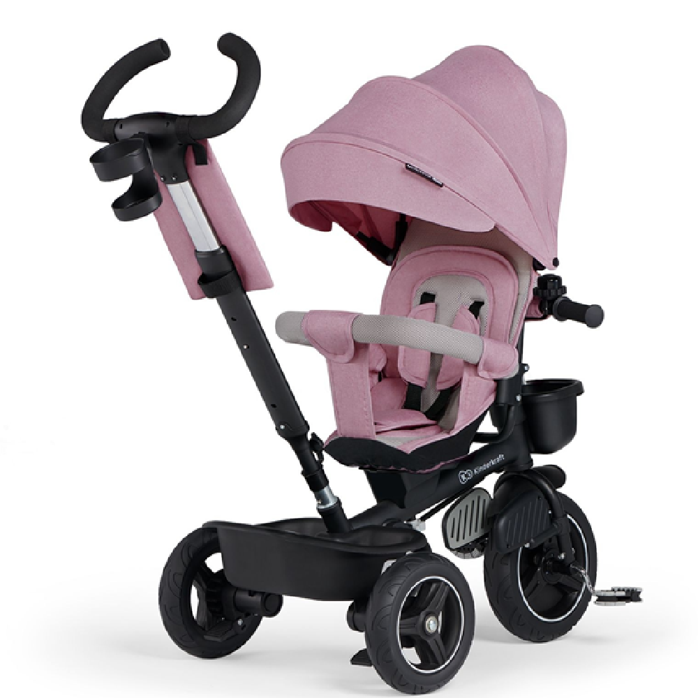 Kinderkraft Tricycle Easytwist Mauvelous Pink : : Toys