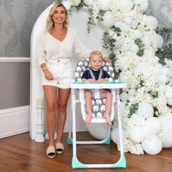 My Babiie MBHC8 Billie Faiers Premium Highchair - Elephants