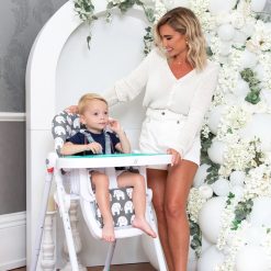 My Babiie MBHC8 Billie Faiers Premium Highchair - Elephants