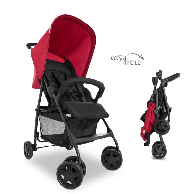 Hauck Red Sport Pushchair - Smart Kid Store Hauck