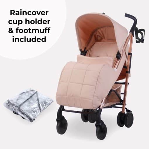 My Babiie Plus Stroller – Rose Gold Blush