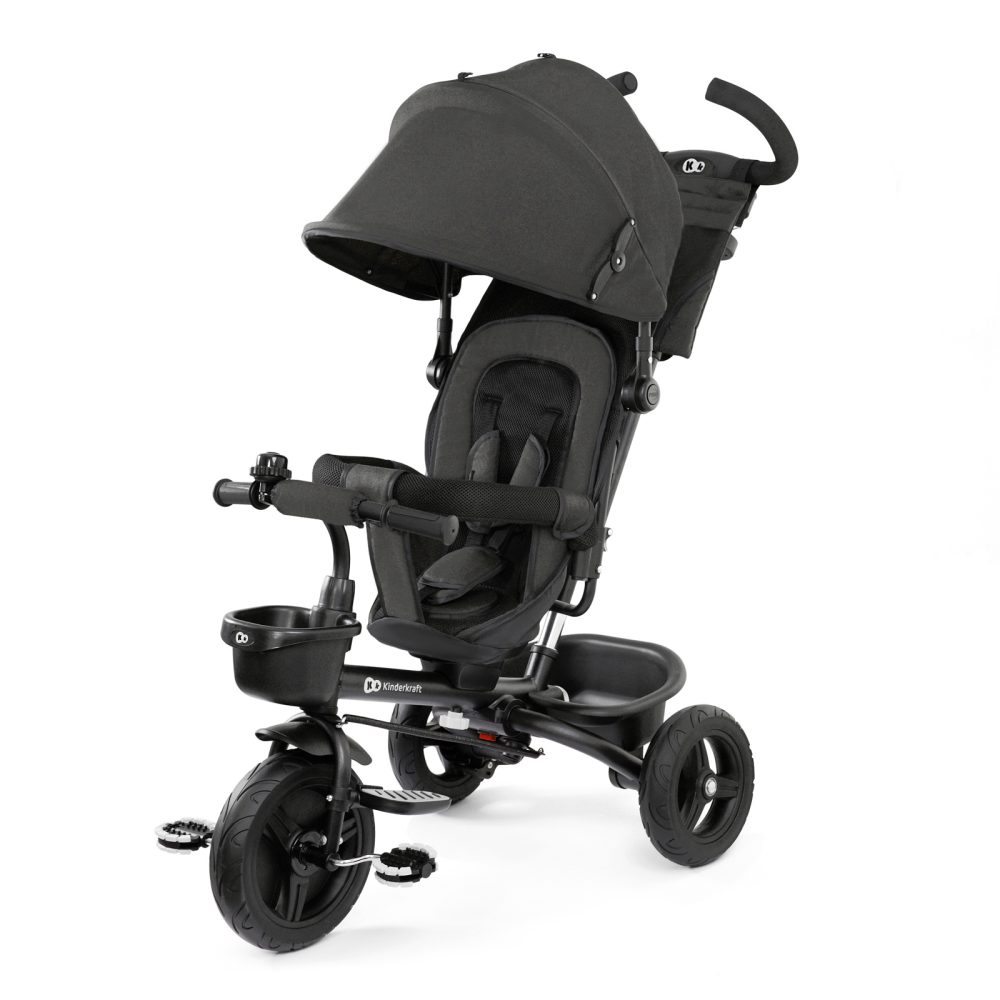 Kinderkraft Black AVEO Trike - Smart Kid Store Kinderkraft