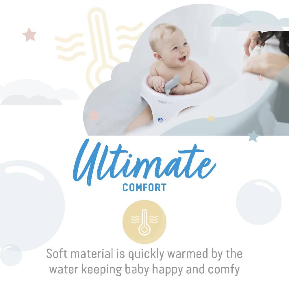 Okbaby Onda Slim Folding Baby Bath with Support Post - Aqua - Baby and  Child Store