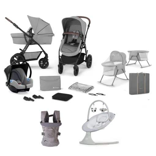 Kinderkraft 7 Piece Newborn Bundle - Grey