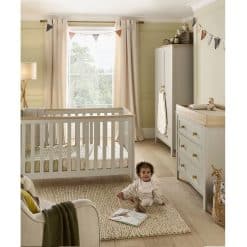 Mamas & Papas Wedmore 5 Piece Nursery Room Set - Pebble/Natural